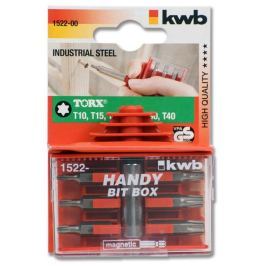 Bity v krabičce TORX 7 ks SB kwb