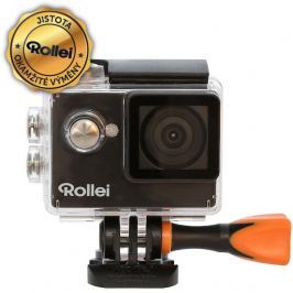 Rollei ActionCam 350 - 4K video 10 fps/ 1080/30 fps/ 140°/ 40m pzd./ Wi-Fi/ Čern