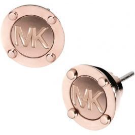 Michael Kors Pozlacené luxusní náušnice s logem MKJ2987791