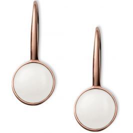 Skagen Dámské ocelové náušnice v bronzové barvě SKJ0824791
