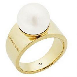 Michael Kors Dámský prsten s korálkem MKJ6671710, 57 mm