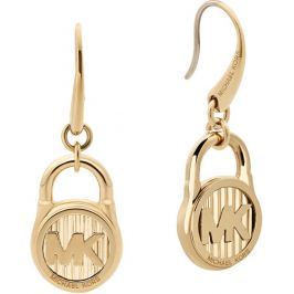 Michael Kors Pozlacené náušnice s logem MKJ6813710