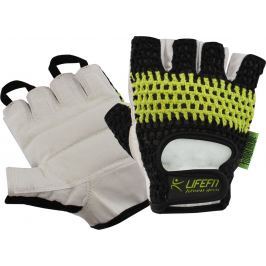 Rulyt Fitnes rukavice LIFEFIT FIT, černo-zelené, XL