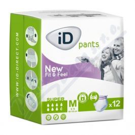 ONTEX iD Pants Fit&Feel Medium Super 12ks 552127512
