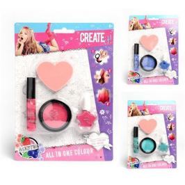 CANENCO Tekutá rtěnka, lak na nehty a barva na vlasy Create-It!, sada, různé barvy, CA