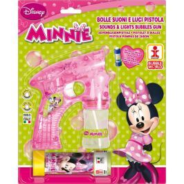 Bublifuková pistole Disney Minnie velká + bublifuk 60 ml