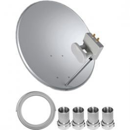 TELE SYSTEM Satelitní set 80 cm + Monoblock Twin