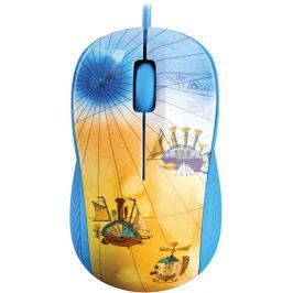 Yenkee YMS 1020BE Myš USB FANTASY modrá