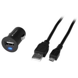 GoGEN Nabíječka do auta CH 12 C, 1x USB + microUSB kabel 1,2m - černá