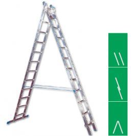 Žebřík Al 2x11 3,15m 5,13m univer.ALVE