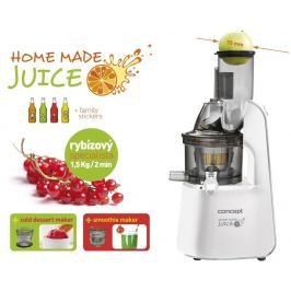 CONCEPT LO7066 Lis na ovoce a zeleninu Home Made Juice WHITE