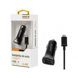 ALIGATOR CL adaptér USB-C s 2xUSB výstupem 2,4A