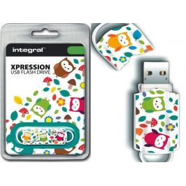 INTEGRAL USB Flash Drive Xpression 16GB USB 2.0 - Birds