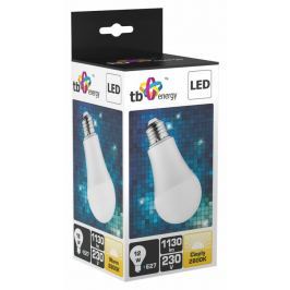 TB ENERGY LED žárovka E27,230V,12W, Teplá bílá