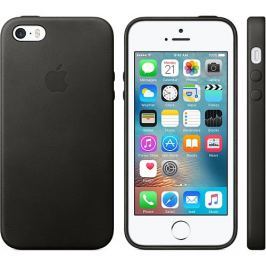 Apple Kryt na mobil Leather Case pro iPhone 5S/SE - černý