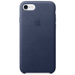 Apple iPhone 7 Leather Case Midnight Blue