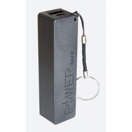 MANTA MPB001B Power Bank 2800mAh, externí cestovní baterie (černá), 1xUSB