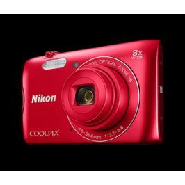 Nikon Kompaktní fotoaparát COOLPIX A300 RED