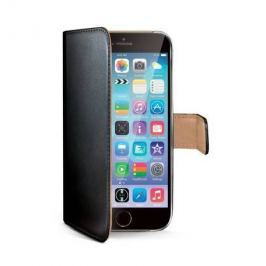 Celly Pouzdro na mobil flipové WALLY pro Apple iPhone 6S - černé