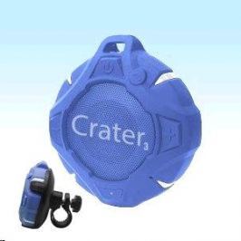 Orava Bluetooth reproduktor + držák na kolo, modrý Crater-3