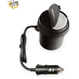 WHITENERGY Univerzální nabíječka do vozu 12-24V s 2xUSB 5V/3.1A