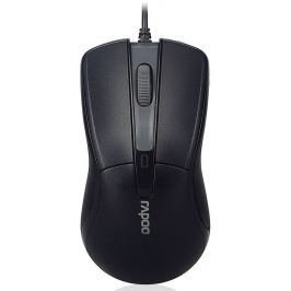 RAPOO N1162 Black/ 1000 dpi/ drátová/ černá