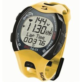 SIGMA pulsmetr RC 14.11 žlutý Running Computer 2017