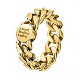 Tommy Hilfiger Fashion pozlacený prsten TH2700967, 54 mm