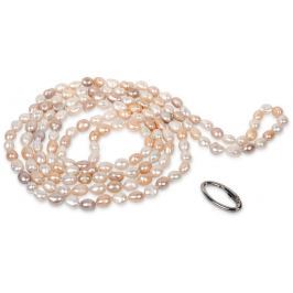 JwL Luxury Pearls Dlouhý náhrdelník z pravých multibarevných perel JL0140