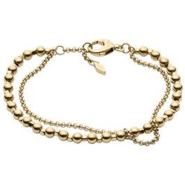 Fossil Pozlacený fashion náramek JA6866710
