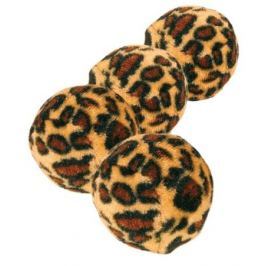 HRAČKA míčky s leopardím motivem 4ks/4cm
