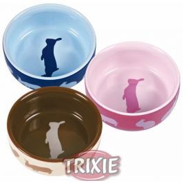 Miska (trixie) keramická pro králíky barevná 250 ml/11 cm