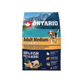 ONTARIO dog ADULT MEDIUM fish - 2,25kg