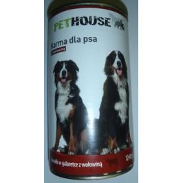 PETHOUSE 1240g kousky HOVĚZÍ/želé