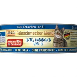 MACs cat konz. feinschmecker ENTE/KANINCHEN - 6x100g