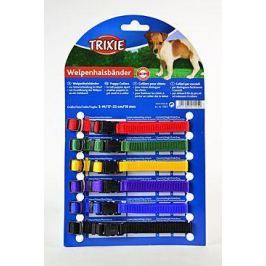 Trixie rozlišovací obojky pro štěňata 1cm/17-25cm / 6ks - červená, zelená, ...