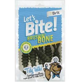 BRIT let's bite dog BRUSHIN BONE - 90g/5ks