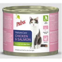 PRINS cat konz. CHICKEN/salmon - 200g
