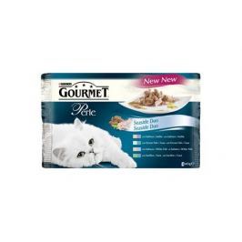 GOURMET PERLE 85g kapsa GiG 4ks Rybí Duo Multi