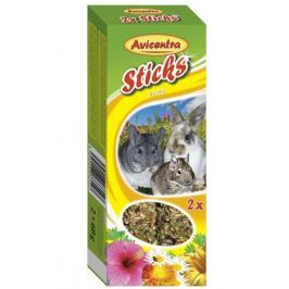 Avicentra TYČKY KRÁLÍK/OSMÁK/ČINČILA 2ks - Bylinky