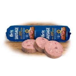 BRIT dog sausage SPORT BEEF / FISH - 800g