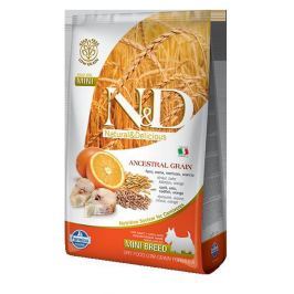 N&D dog LG ADULT MINI CODFISH / ORANGE - 800g