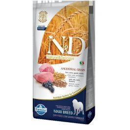 N&D dog LG ADULT MAXI LAMB / BLUEBERRY - 12kg