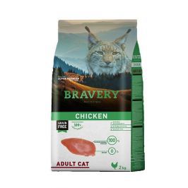BRAVERY cat ADULT chicken - 2 kg