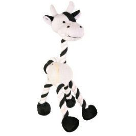 TRIXIE Žirafa/kravička s tenisovým míčem 28cm